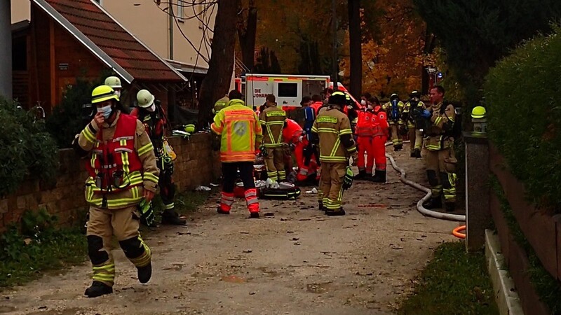 Die Feuerwehr musste am Freitag wegen eines Brandes im Regensburger Ortsteil Schwabelweis ausrücken.