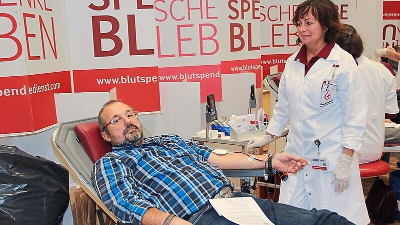 Für Wolfgang Streicher ist Blutspenden selbstverständlich.