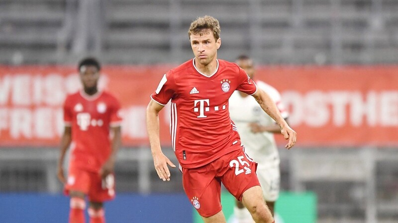 Spielt bereits seit der D-Jugend beim FC Bayern und hat seinen Vertrag dort gerade erst bis 2023 verlängert: Ur-Bayer Thomas Müller.