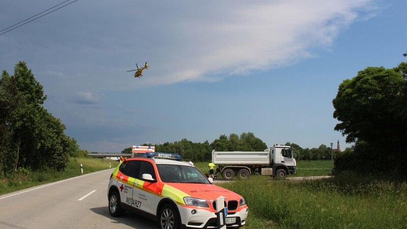 Zu einem Unfall zwischen einem Quad und einem Lastwagen ist es am Mittwochnachmittag in Straubing gekommen.