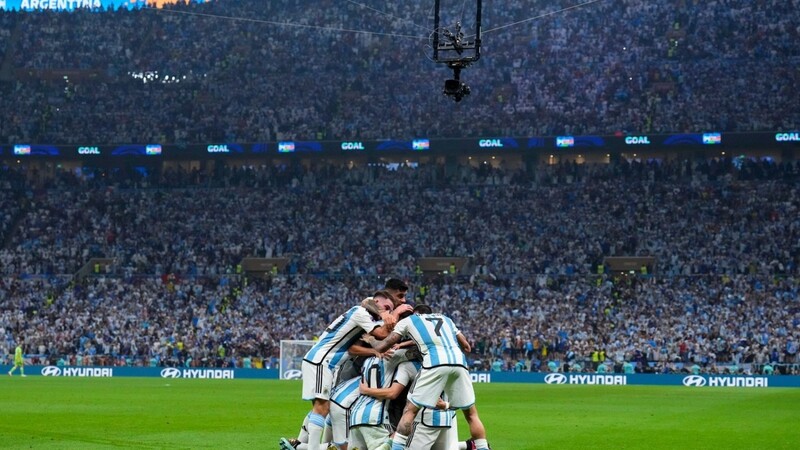 Großer Jubel: Argentinien ist Weltmeister!
