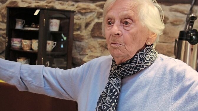 Sehr lebhaft schilderte die 94-jährige Elfriede Leitner die Zeit.