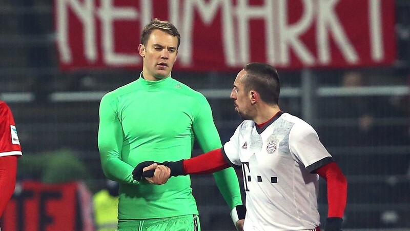 Spielen seit 2011 zusammen beim FC Bayern: Manuel Neuer (l.) und Franck Ribéry