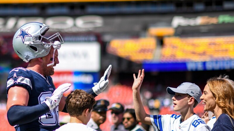 Direkten Kontakt zwischen Cowboys-Spielern und Fans im Stadion wird es in der 2020-Saison nicht geben. Immerhin planen die Cowboys Spiele vor Zuschauern. (Foto: imago)