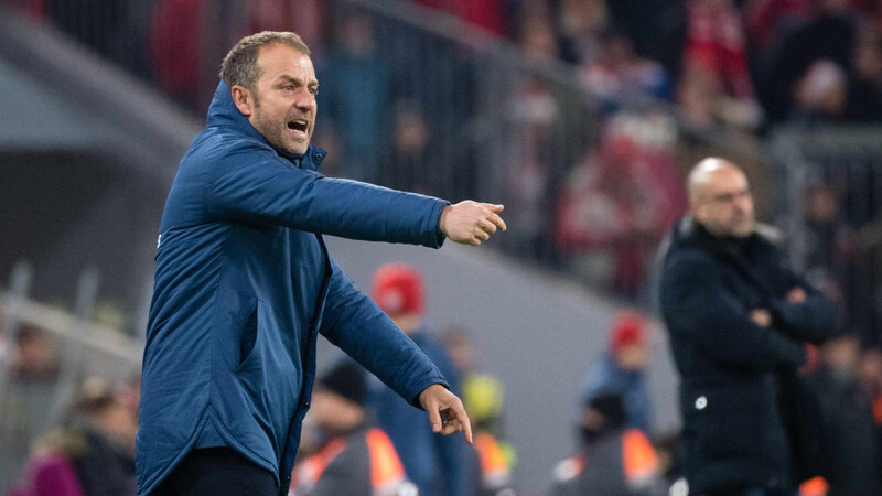 Bayern-Trainer Hansi Flick musste gegen Leverkusen eine Niederlage hinnehmen.