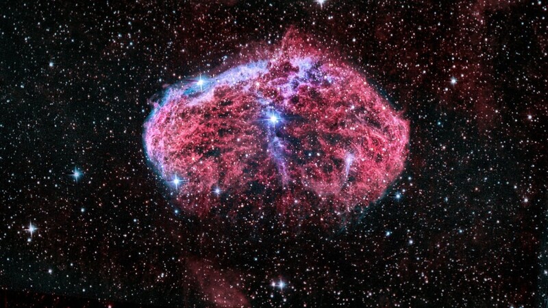 Vom Rossberg aus direkt ins Weltall blicken - dabei ergeben sich Astrofotografien wie diese vom Sichelnebel NGC 6888.