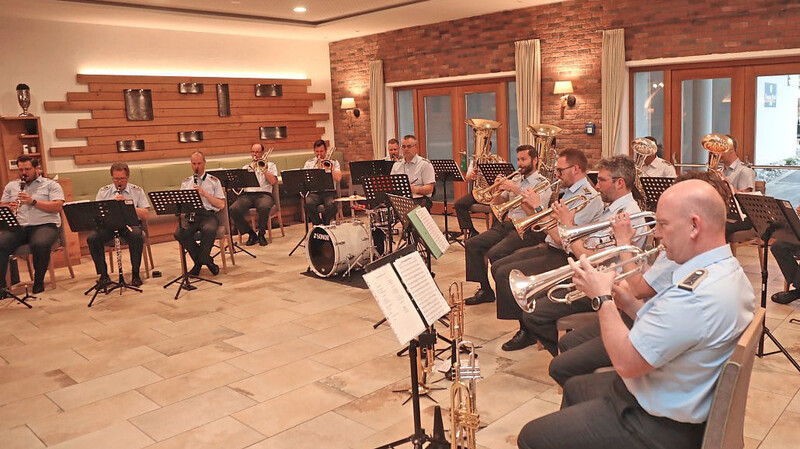 Das "Egerländer Ensemble" des Gebirgsmusikkorps der Bundeswehr zeigten ihre musikalische Qualität.