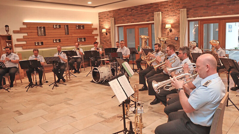 Das "Egerländer Ensemble" des Gebirgsmusikkorps der Bundeswehr zeigten ihre musikalische Qualität.