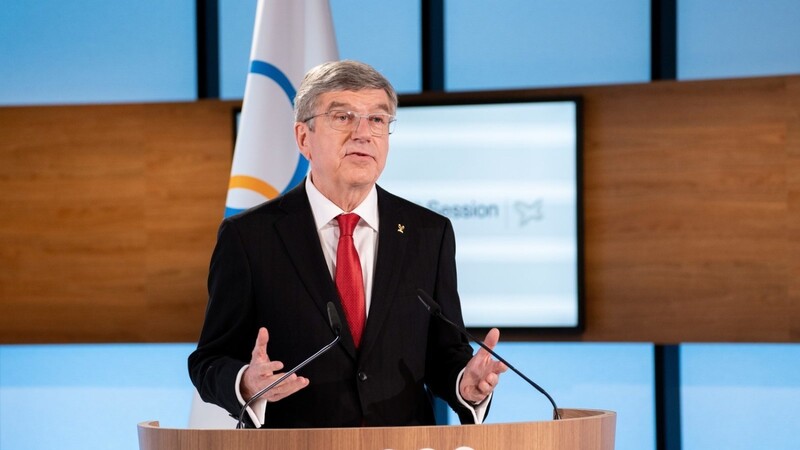 Thomas Bach wurde als IOC-Präsident wiedergewählt.