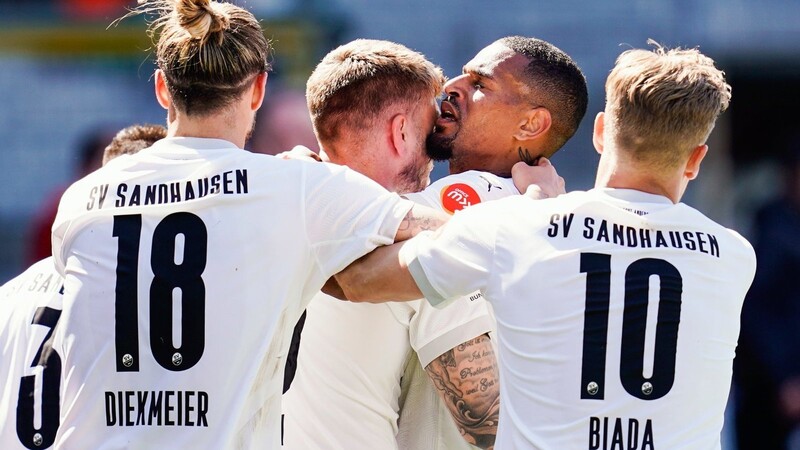 Wird der SV Sandhausen am Saisonende über den Nicht-Abstieg jubeln können? Die Chancen stehen jedenfalls nicht schlecht.