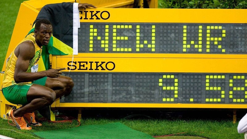 Ein Rekord für die Ewigkeit? "Alle Rekorde werden irgendwann mal gebrochen", sagt Bolt-Kumpel Pascal Rolling.