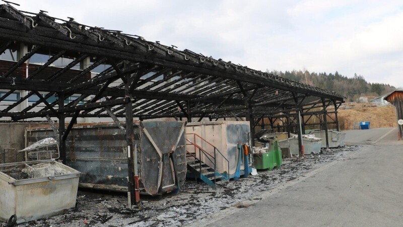 Nach einem Brand im Bad Kötztinger Wertstoffhof müssen die Anwohner zum Recyceln auf umliegende Gemeinden ausweichen.