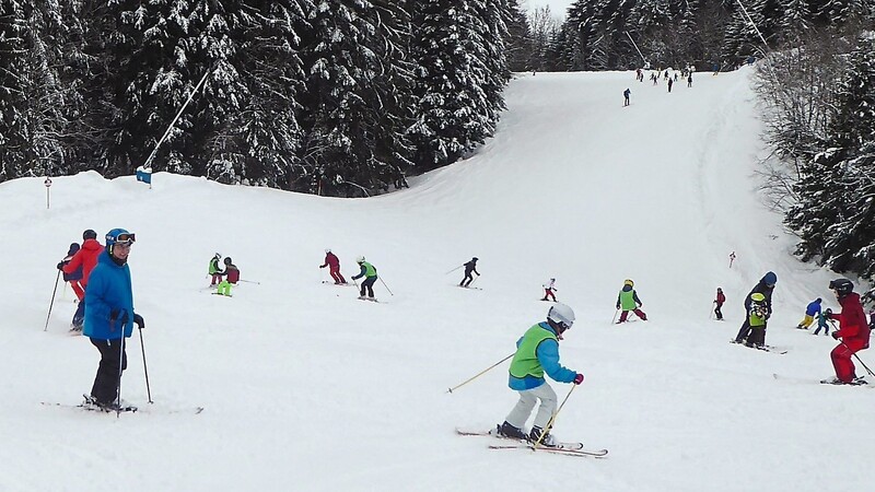 Im Winter konzentrieren sich die Angebote des Skiclubs natürlich aufs Skifahren.
