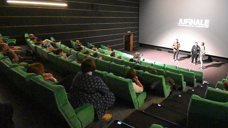 Im Kinosaal vier waren am Samstag 27 Filme der Jufinale-Teilnehmer zu sehen.