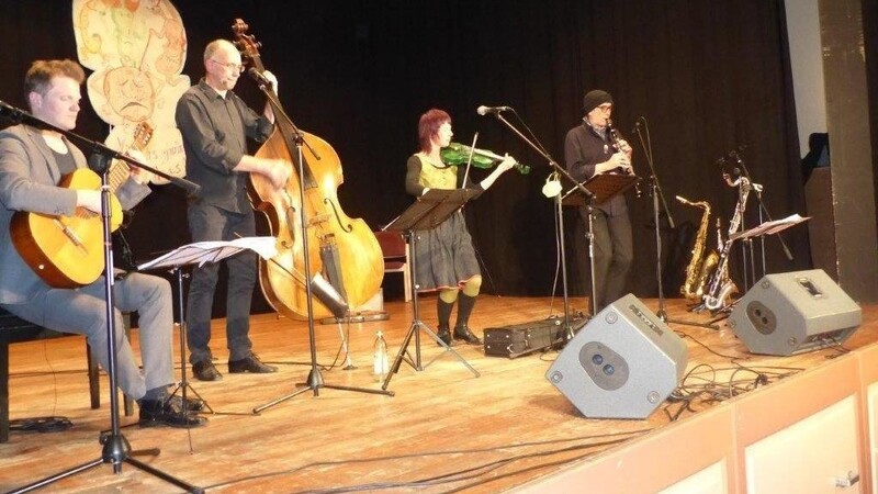 Das Quartett: Johannes Öllinger (v.li.), Alexander Haas, Monika Drasch und Norbert Nagel.  Foto: