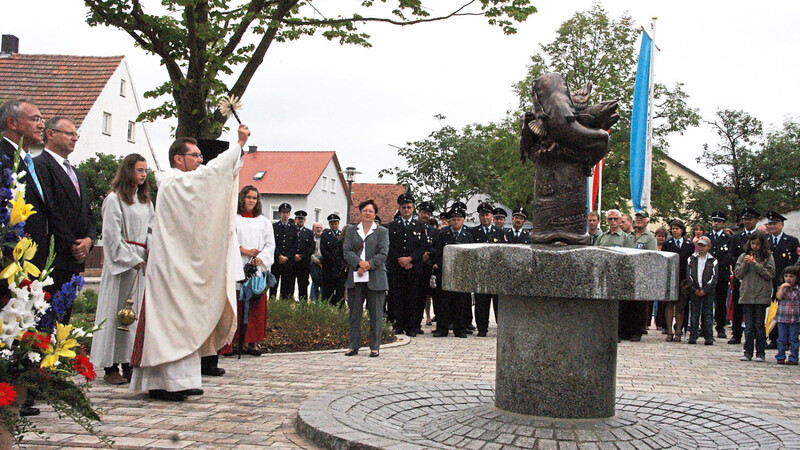 Vor zehn Jahren feierte Friesheim seine neue Dorfmitte.