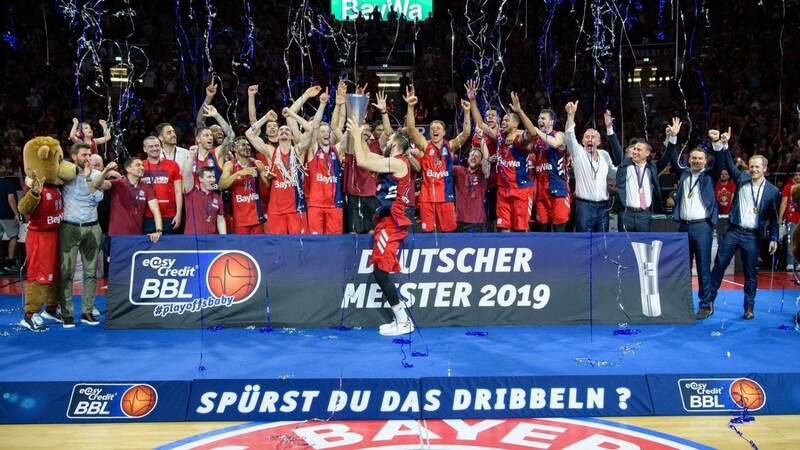 Die Basketballer des FC Bayern konnten ihren Meistertitel erfolgreich verteidigen.