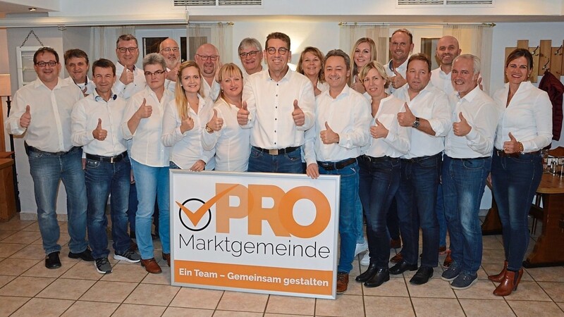 Die Listenkandidaten der Liste "PRO Marktgemeinde".
