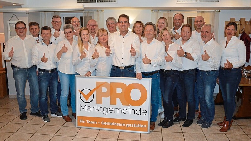 Die Listenkandidaten der Liste "PRO Marktgemeinde".