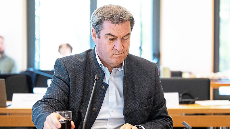Fünf Stunden wurde Markus Söder am Freitag im Landtag befragt.