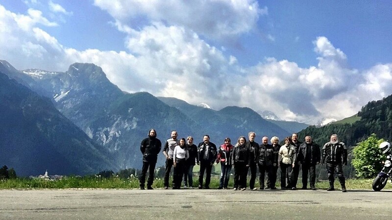 "On Tour" genießen die Mitglieder des Motorradclubs Grafenwiesen das Gemeinschaftserlebnis und die Landschaften.
