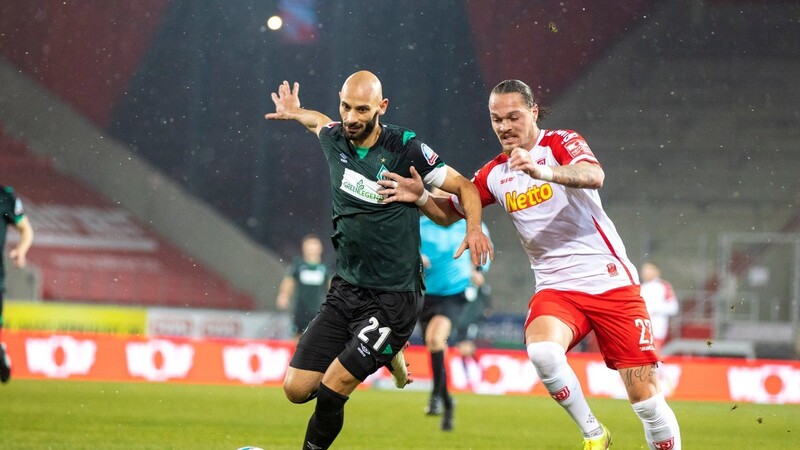 Der SSV Jahn Regensburg hat am Freitagabend mit 2:3 gegen Werder Bremen verloren.