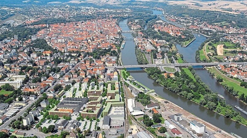 Im Konzept Mobilität wird die gesamte Region um Regensburg berücksichtigt.