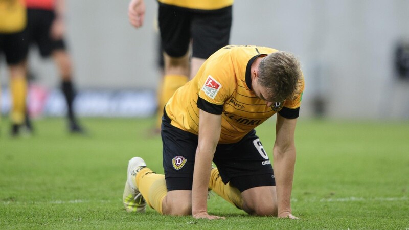 SPORTLICH NICHT VERHINDERN konnte Dynamo Dresden mit Mark Hartmann den Abstieg aus der 2. Bundesliga.