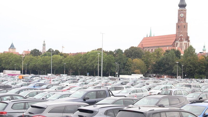 Der kostenlose Großparkplatz Am Hagen war den ganzen Nachmittag über dicht gefüllt mit Autos aus einem Umkreis von gut 100 Kilometern.