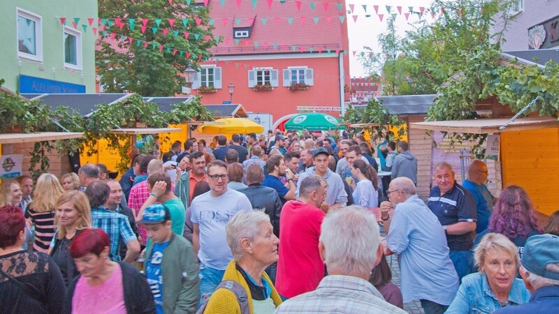 Großer Andrang herrschte beim letzten Mainburger Altstadtfest nicht nur in der Bierstraße. Am Wochenende kommt es zu einer Neuauflage der beliebten Veranstaltung.