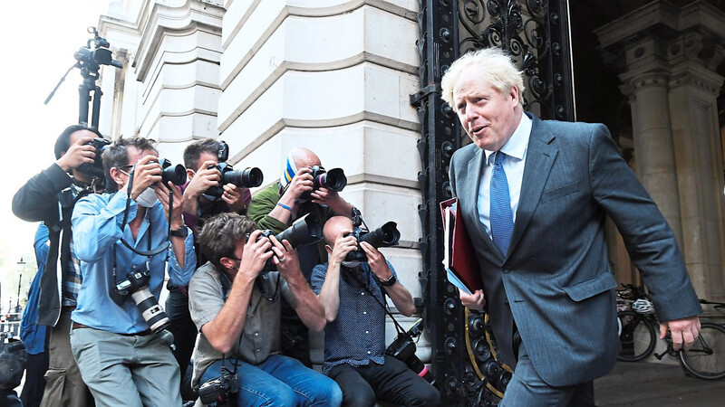 Großbritanniens Premierminister Boris Johnson bleibt beim Brexit-Abkommen weiter auf Konfrontationskurs.