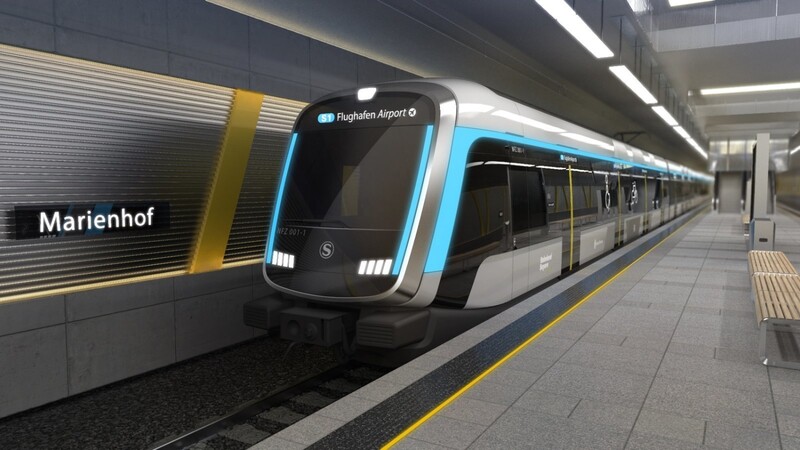 So in der Art werden die neuen Münchner S-Bahnen aussehen. Über die Farbe wird allerdings noch entschieden.