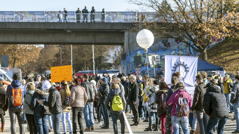 In Regensburg sind am Samstag zahlreiche Demonstrationen angemeldet.