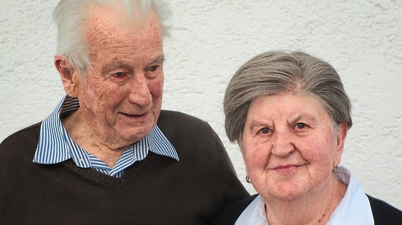 Seinen 95. Geburtstag feierte Anton Brandl, hier mit seiner Gefährtin Rosemarie.