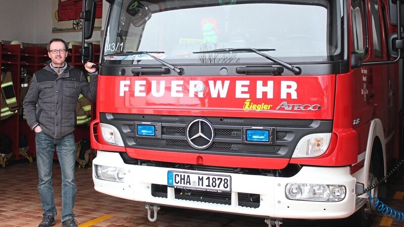 Die Freiwillige Feuerwehr Altenmarkt hat einen wichtigen Stellenwert im Leben von Markus Fischer.