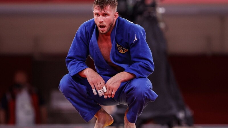 Judoka Dominic Ressel verliert seinen Kampf um Bronze gegen den Österreicher Shamil Borchashvili und wird Fünfter.