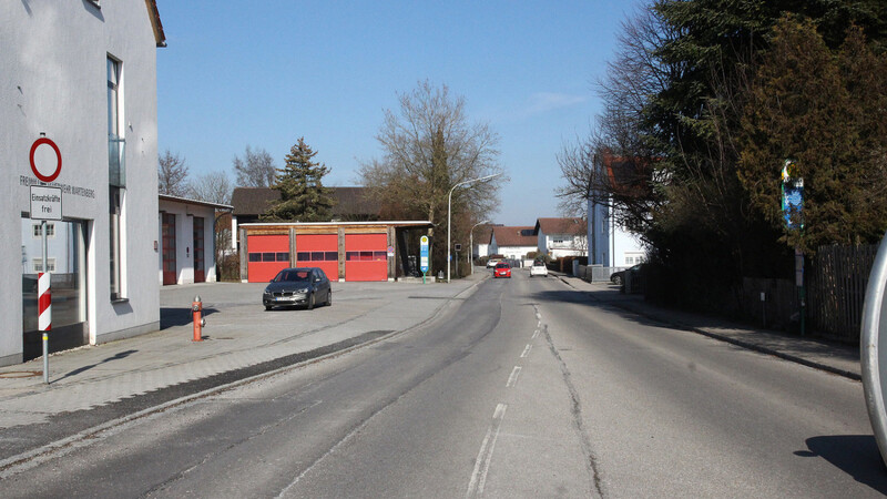 Vom Feuerwehrhaus bis Kreisverkehr erstreckt sich der erste Bauabschnitt.