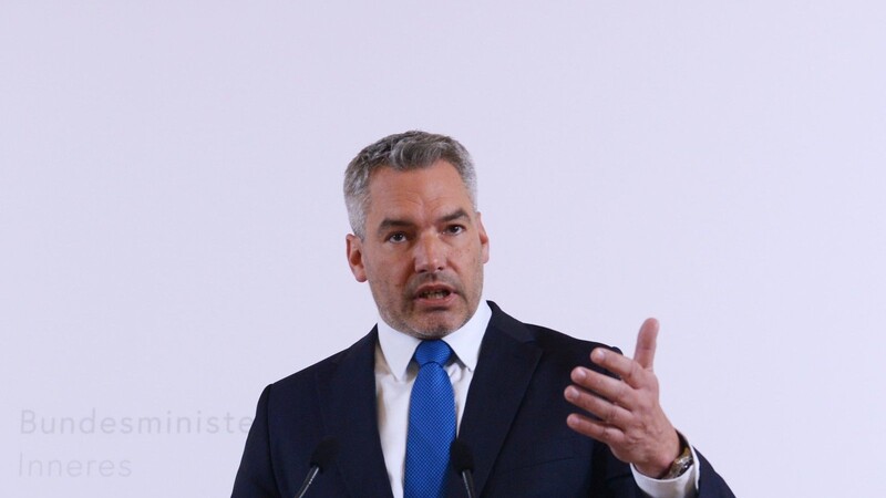 Karl Nehammer, bislang Innenminister von Österreich, soll neuer Kanzler werden.