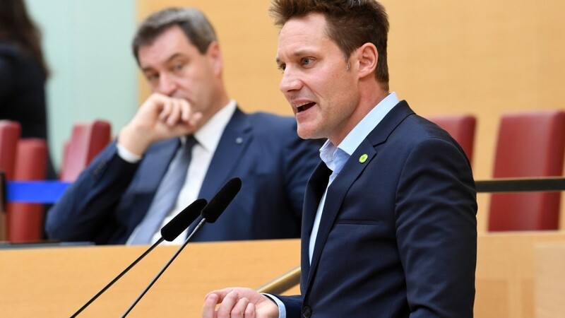 Grünenfraktionschef Ludwig Hartmann wirft den Freien Wählern vor, ein "Teil des schwarzen Blocks" geworden zu sein.