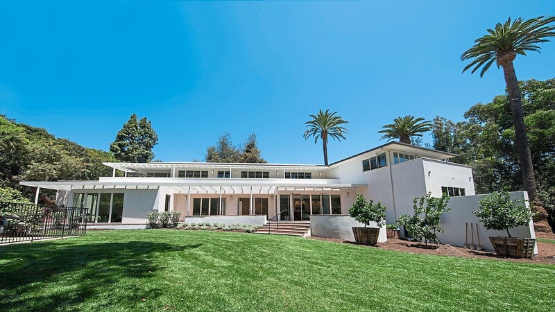 Das "Thomas Mann House" in Pacific Palisades, oberhalb von Los Angeles, im Juni 2018. Frido Mann sprach vom "Weißen Haus des Exils". Der Nobelpreisträger wohnte mit seiner Familie zehn Jahre dort.