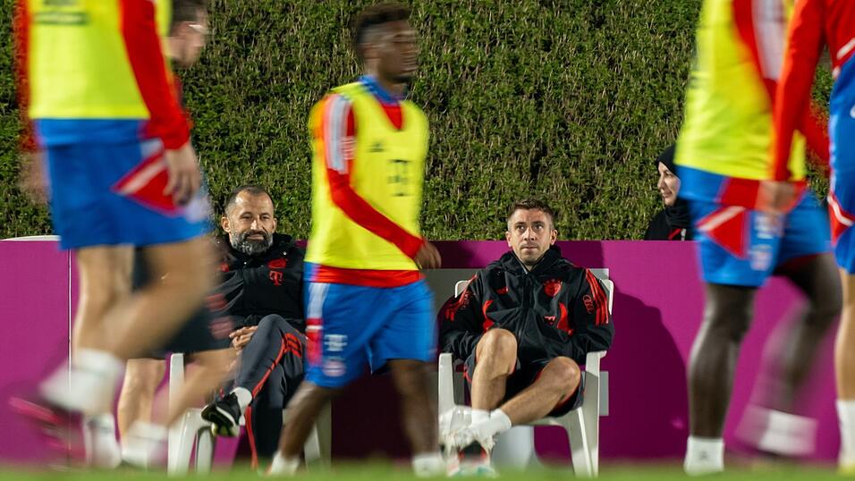Marco Neppe war zehn Jahre für den FC Bayern aktiv - hier etwa beim Wintertrainingslager 2023 in Doha. (Archivfoto)