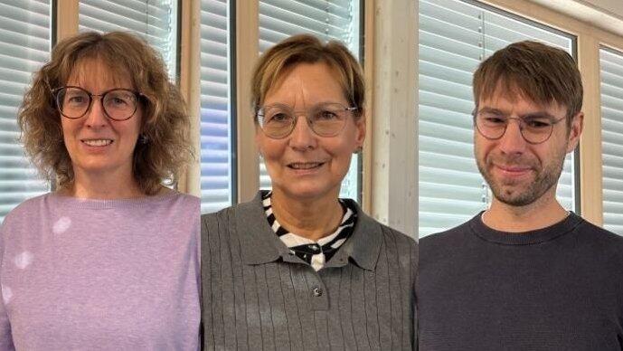 Susanne Kalenda, Michelle Fischer und Matthias Penzkofer (v.l.n.r.)