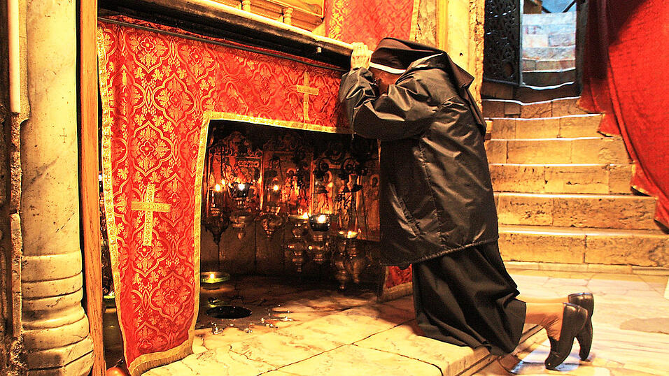Nach der Pandemie kommen wieder mehr Pilger in der Geburtsgrotte Jesu.