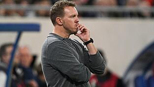 Julian Nagelsmann muss noch um die direkte WM-Teilnahme bangen. Julian Nagelsmann muss noch um die direkte WM-Teilnahme bangen.