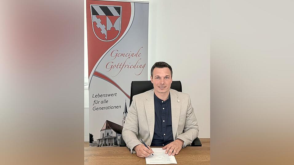 Markus Meier hat noch viel vor. Wichtig ist ihm, dass die Gemeinde Gottfrieding sich positiv f&uuml;r seine B&uuml;rger entwickelt.