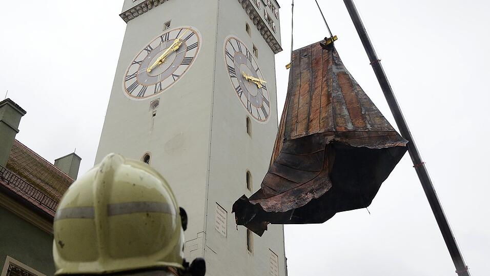Heute vor acht Jahren, am 25. November, brannte das Straubinger Rathaus ab.