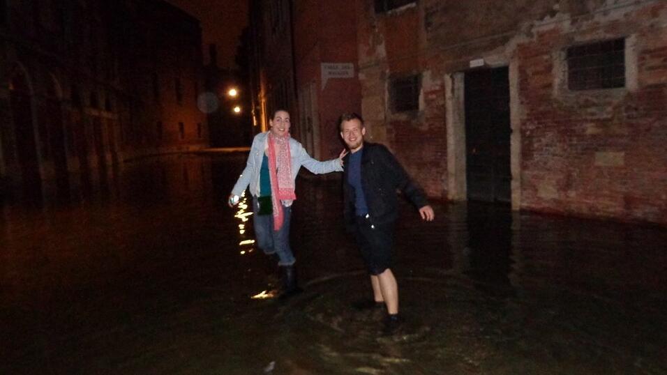 Ausgehfertig in Venedig Ausgehfertig in Venedig