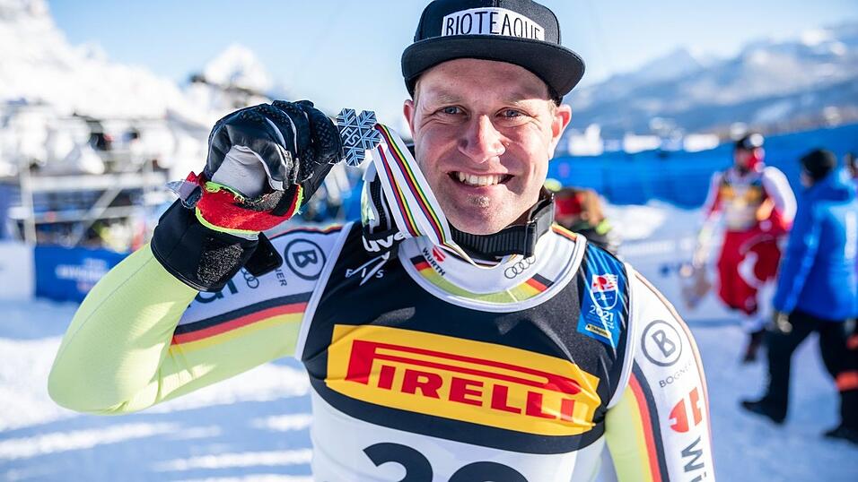 Mit WM-Silber 2021 in Cortina d'Ampezzo feierte Romed Baumann seinen gr&ouml;&szlig;ten Erfolg. (Archivbild)