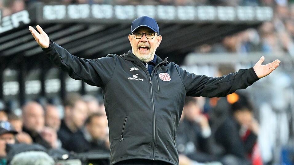 Urs Fischer konnte mit dem Mainzer Spiel lange nicht zufrieden sein.