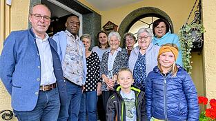 Viele Gäste gratulierten der rüstigen Jubilarin zum 90. Geburtstag.